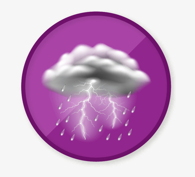 Win A Badge - Lightning, transparent png download