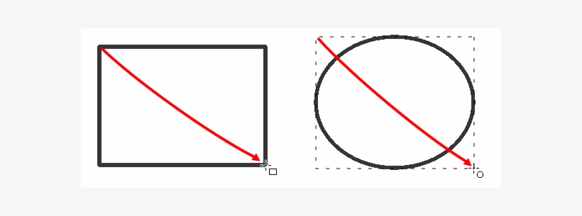 Click And Hold Where You Want One Of The Corners Of - Diagram, transparent png download