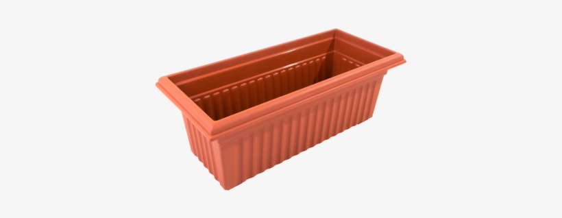 H313 Shapes 68cm Rectangular Planter Terracotta - Flowerpot, transparent png download