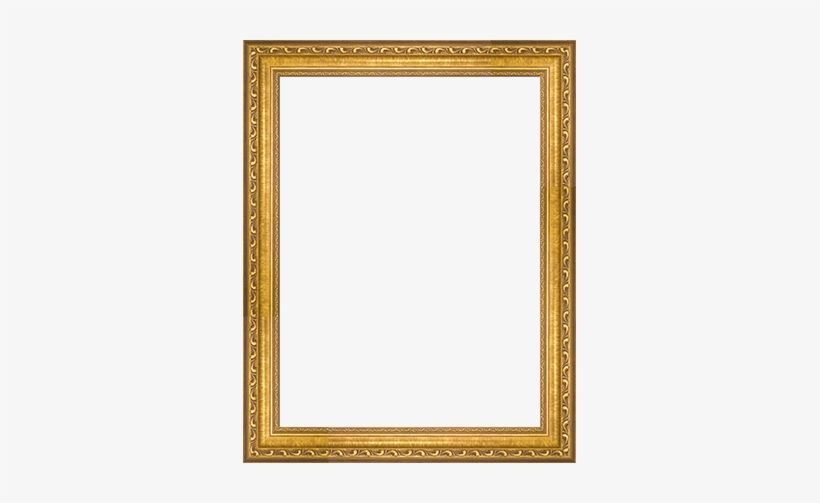 Golden Ornate Frame Png, transparent png download