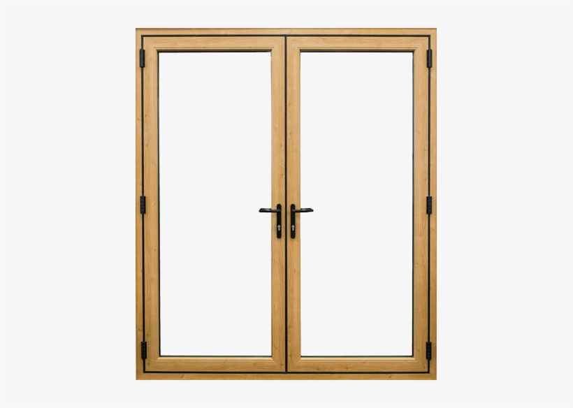 Pvc French Door Profile - Home Door, transparent png download