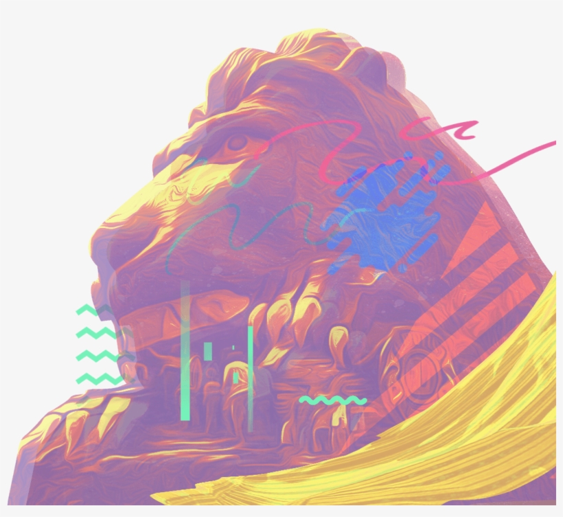 Panagbenga 2018 Grand Fireworks Display Highlights - Lion Head Baguio Vector, transparent png download