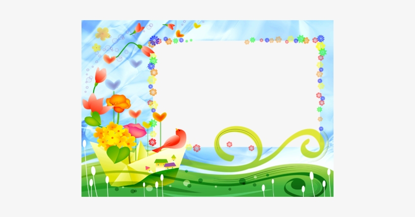 Photo Frame - Colourful Collage - Ramki Dla Dzieci Do Pobrania, transparent png download