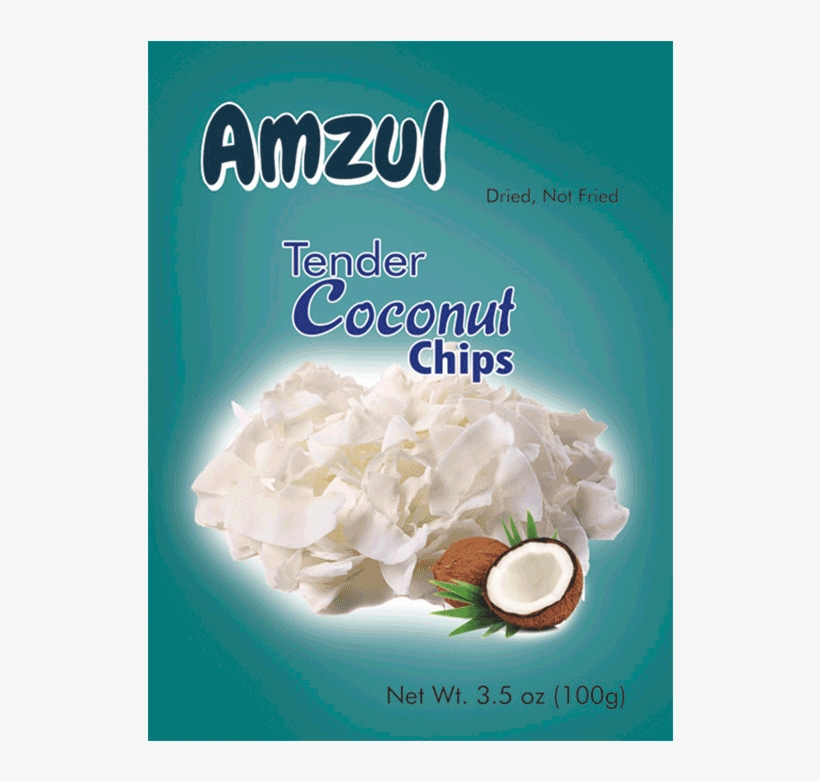 Amzul Tender Coconut Chips - We Got Nuts Coconut Flakes - 1 Lb Bag, transparent png download