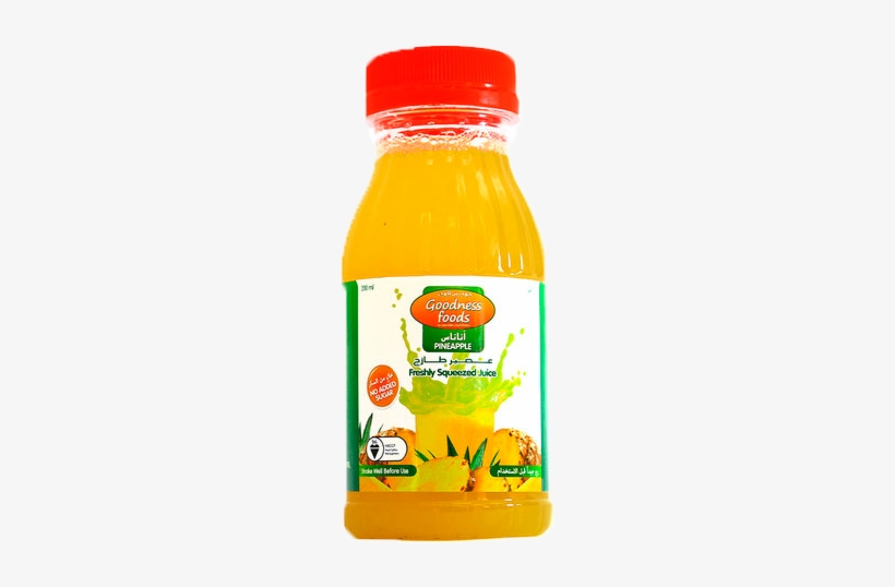 Goodness Foods Pineapple Juice - Pineapple Juice, transparent png download