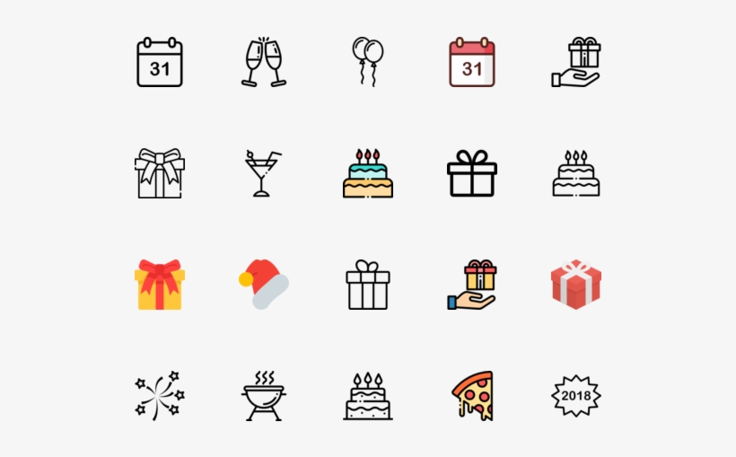 Birthday And Party - Portable Network Graphics, transparent png download