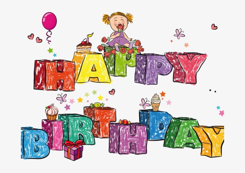 Hd Happy Birthday Images Kids - Birthday, transparent png download