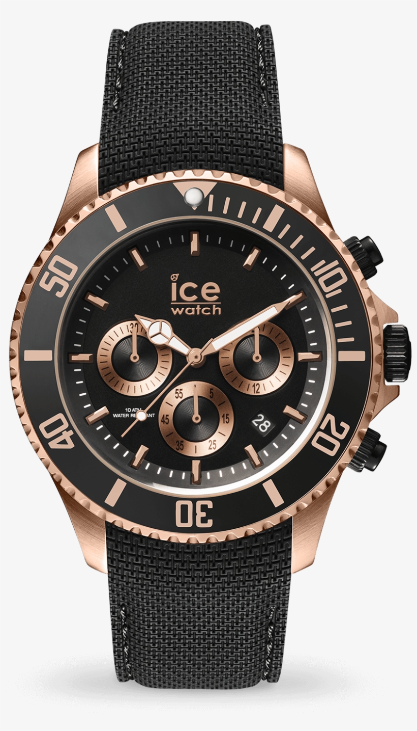 Ice Steel - Black Rose-gold - Hublot Big Bang Unico King Gold, transparent png download