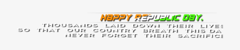 Happy Republic Day Png - Republic Day Wishes In English, transparent png download