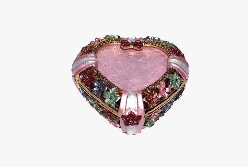 Heart Shaped Trinket Box W/ - Picture Frame, transparent png download