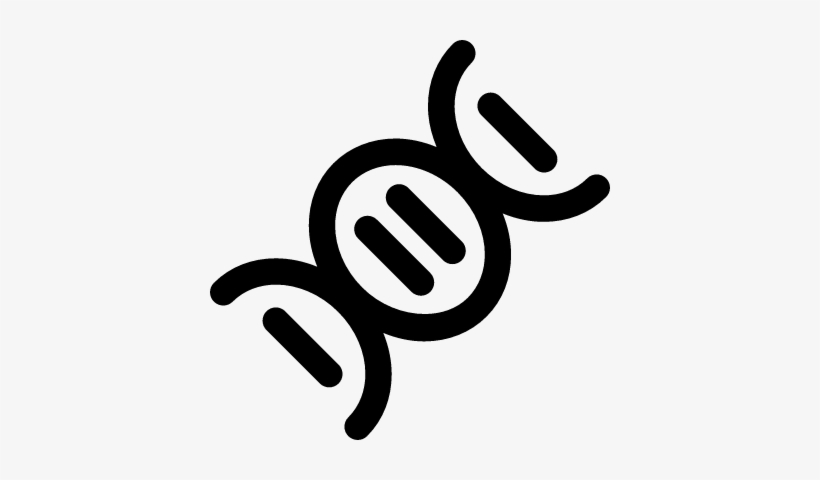 Dna Deoxyribonucleic Acid Chain Vector - Simbolo De Dna Png, transparent png download