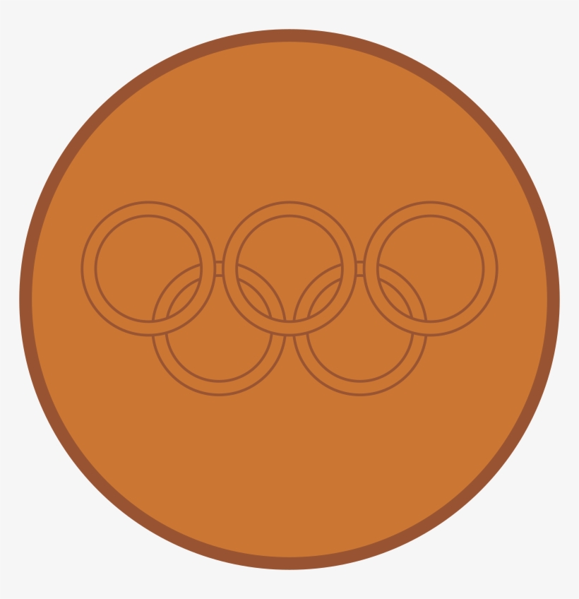 File - Bronze Medal - Svg - Bronze Medal, transparent png download