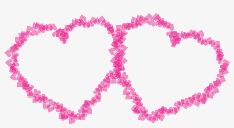 Heart, Photo Frame, Love, Sign, Pink, Holiday, Postcard - Heart, transparent png download