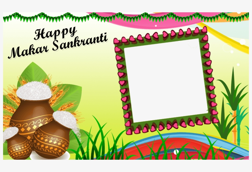 Makar Sankranti Photo Frames Pongal Photo Frames App - Makar Sankranti Photo Frames, transparent png download