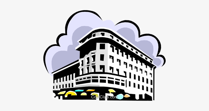 Office Building Royalty Free Vector Clip Art Illustration - Being, transparent png download