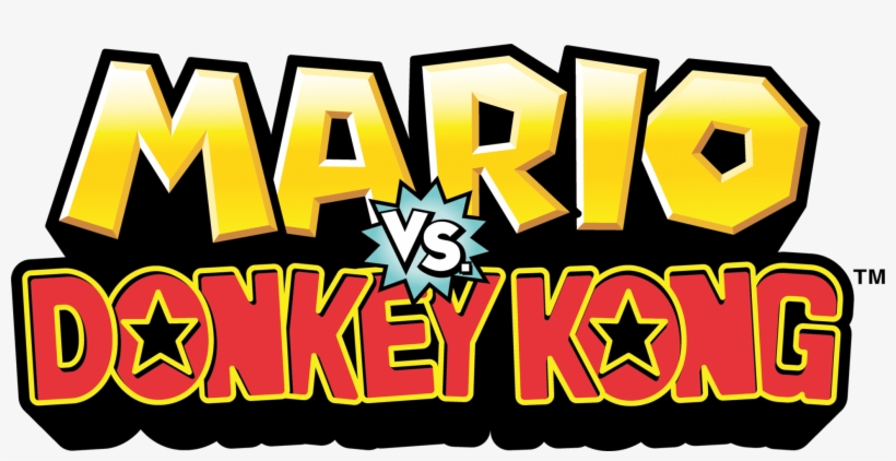 Mario Vs Donkey Kong Transparent Background - Mario Vs Donkey Kong Logo, transparent png download