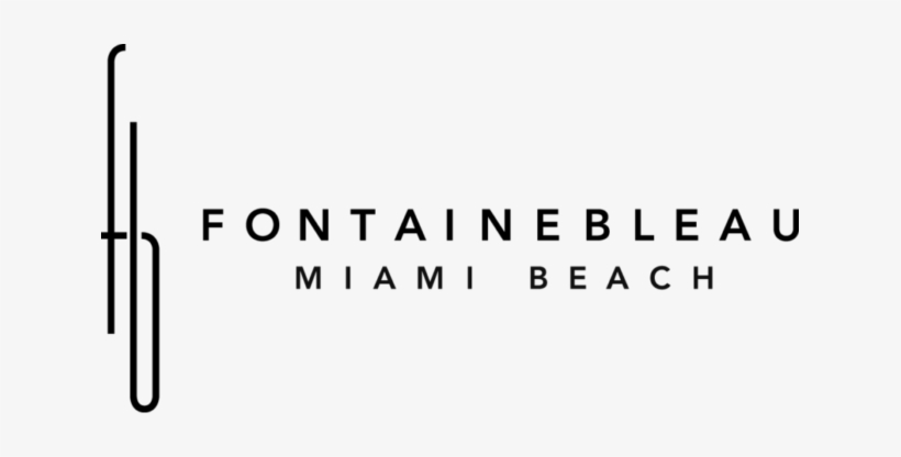 Logo For Fontainebleau Miami Beach - Fontainebleau Miami Beach Logo, transparent png download