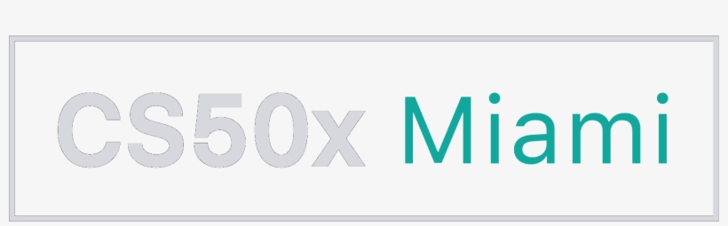 Cs50xmiamilight - Graphic Design, transparent png download