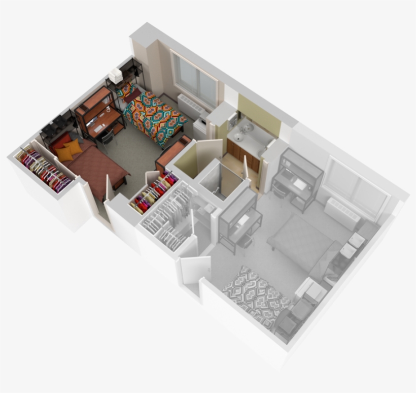 Apartment Features - The Statesider Student Apartments, transparent png download