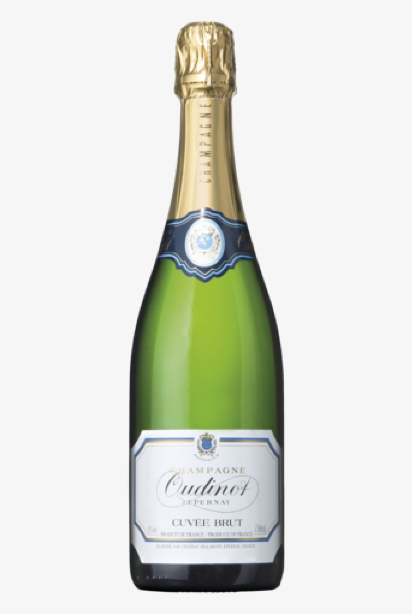 Oudinot Cuvee Brut - Oudinot Brut, Champagne (750ml), transparent png download