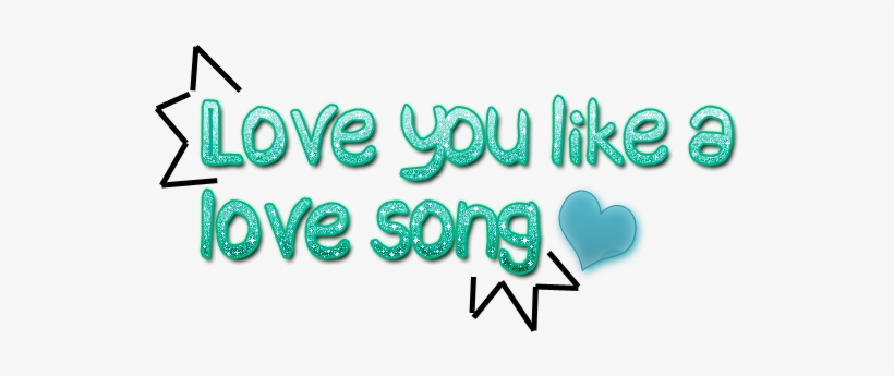 Similar Png's - - Love Song Png Text, transparent png download