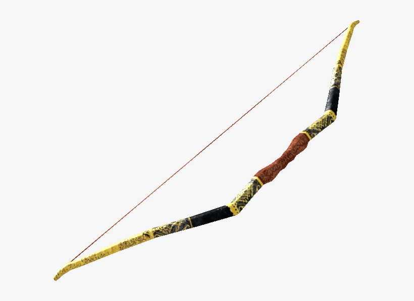 Touch - Skyrim Ebony Bow, transparent png download