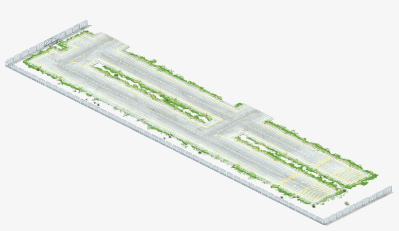 Runway L4 - Airport, transparent png download