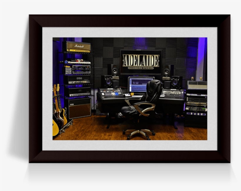 Adelaide Recording Studios Framed - Picture Frame, transparent png download