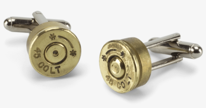 Reclaimed Bullet Shell Cufflinks - Bullet, transparent png download