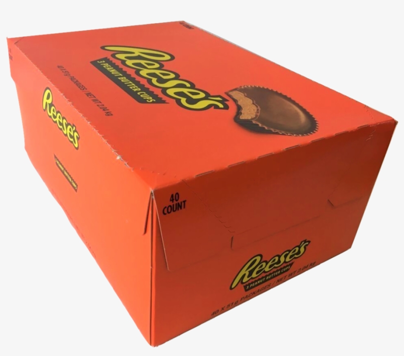 Reese's 3er Peanut Butter Cups 40er Box - Reese's Peanut Butter Cups - 40 X 51g, transparent png download