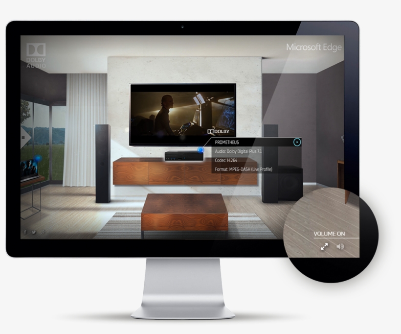 Dolby Meets Edge - Plain Concepts Sociedad Limitada, transparent png download