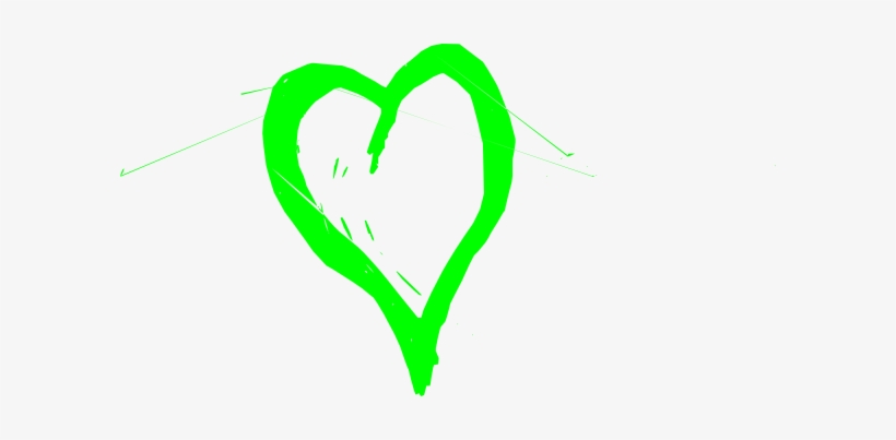 Green Heart Clip Art - Love Heart Blue Shower Curtain, transparent png download