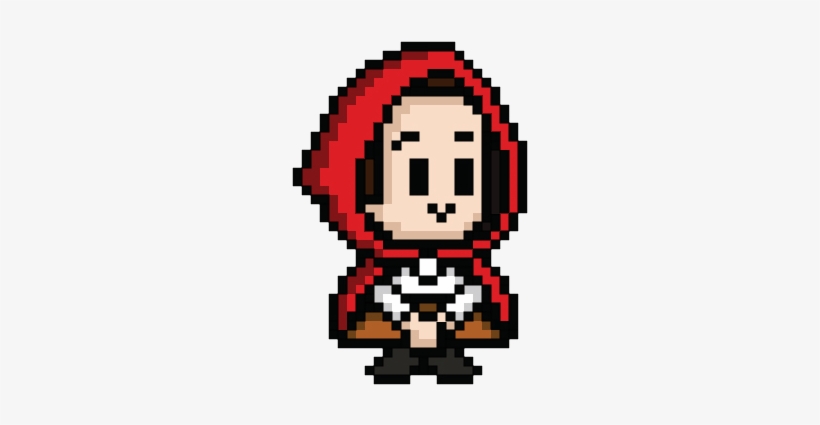 8-bit Annie Edison As Little Red Riding Hood - Annie Edison, transparent png download