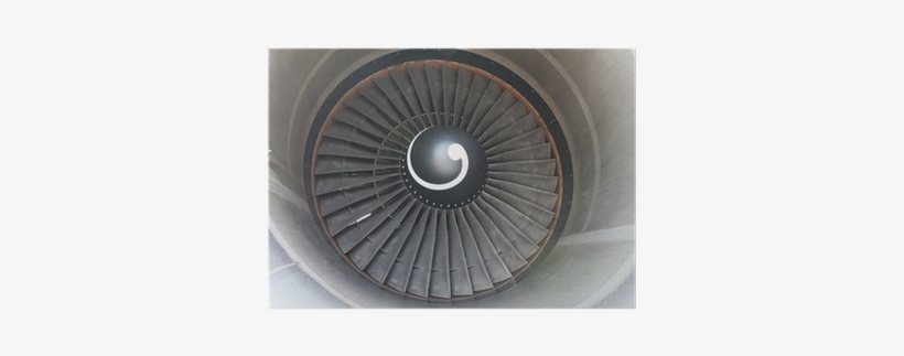 Turbine Blades Of An Aircraft Jet Engine Poster • Pixers® - Turbine, transparent png download