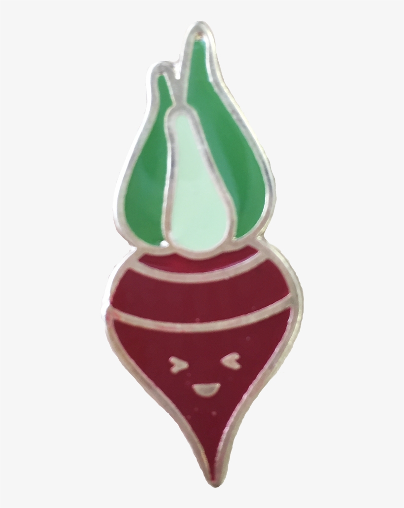 Radish Pin - Strawberry, transparent png download