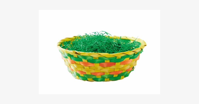 Easter Basket, Yellow/orange - Easter Basket, transparent png download