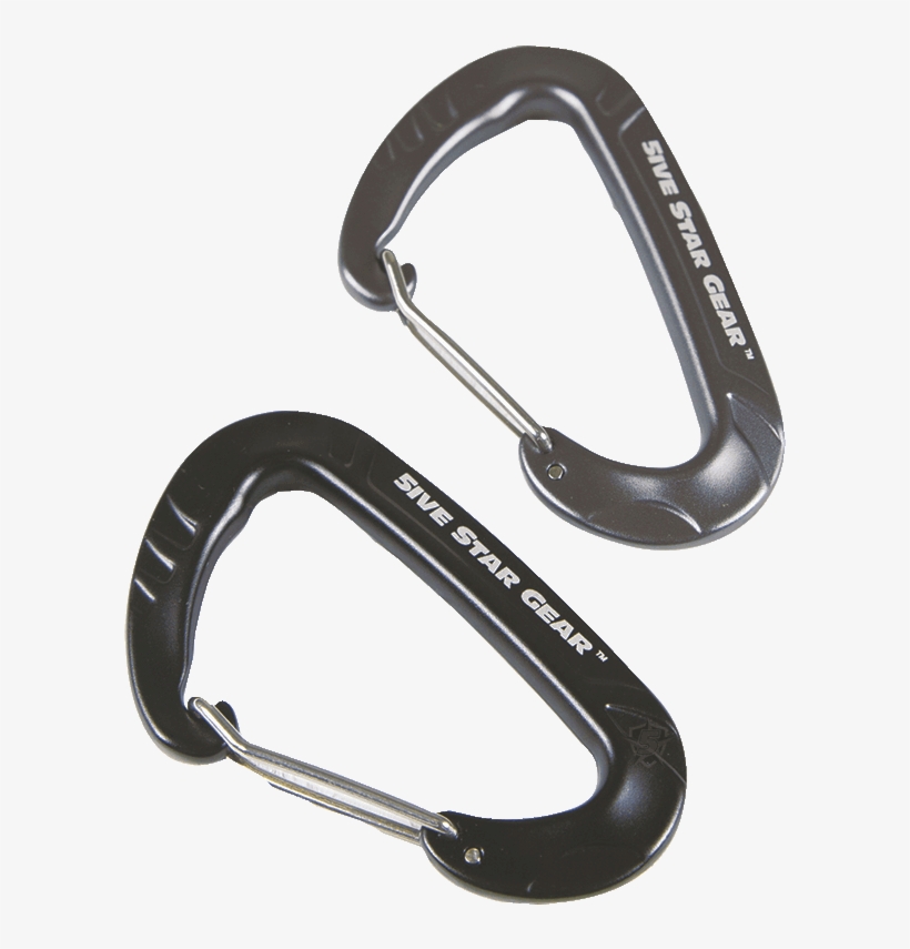 Wiregate Carabiner - 2 Pack - Tru-spec Wiregate Carabiner, transparent png download