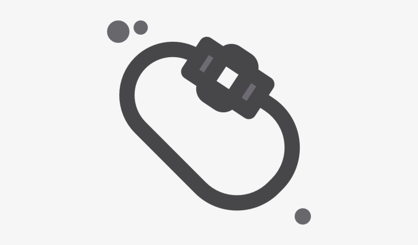 Carabiner Climbing Carabiner Climbing - Climbing, transparent png download