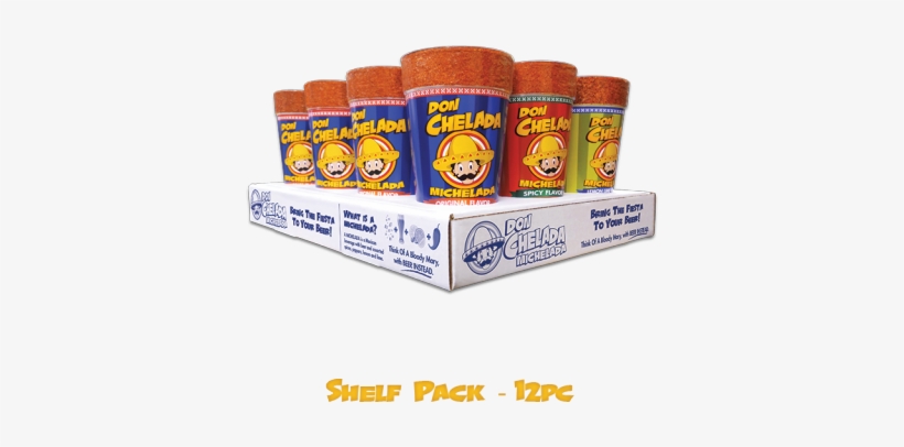 Shelf Pack - Don Chelada Michelada Spicy Mix - 24 Oz Cup, transparent png download
