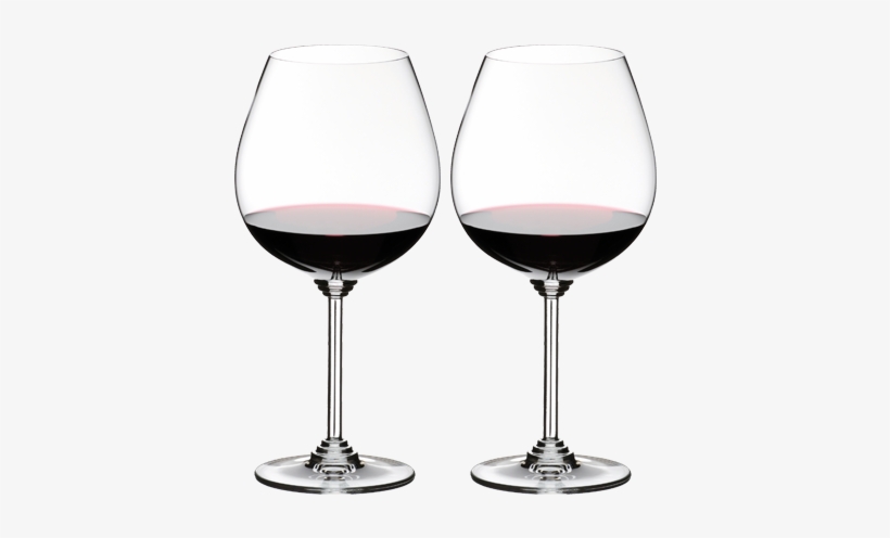 Riedel Wine Series Pinot Noir Glass Set, transparent png download