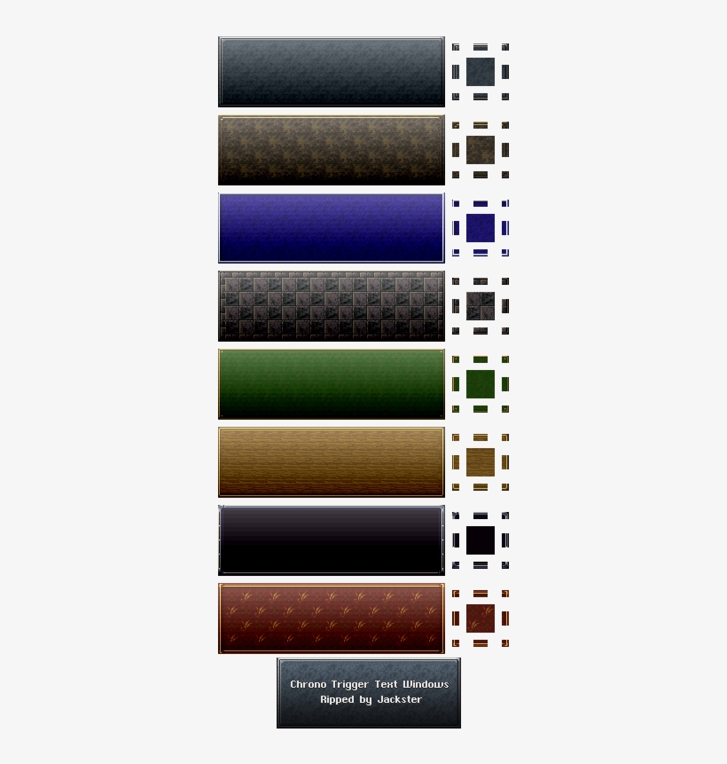 Text Windows - Chrono Trigger Text Windows, transparent png download