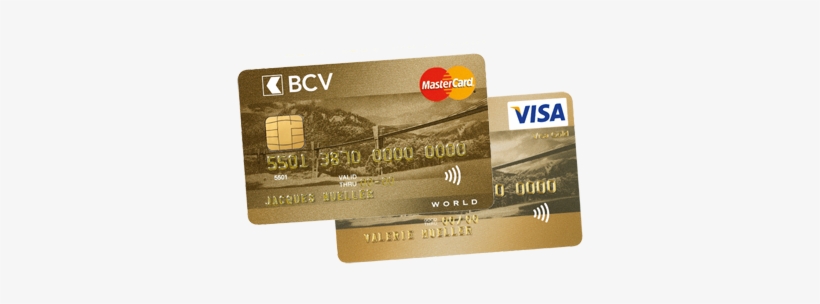 Carte Or - Banque Cantonale Vaudoise, transparent png download