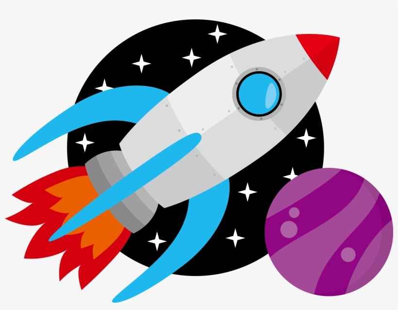 Rocket Launch Spacecraft Astronaut - Funny Mug - I Love You To The Moon And Back - 11 Oz, transparent png download