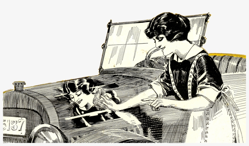 Vintage Car Wasjh Pic - Car, transparent png download