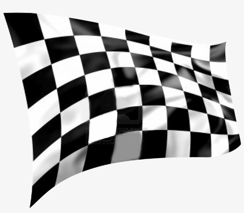 Fórmula Panam Homero Richards ¡1er Lugar Super Copa - Black And White Flag, transparent png download