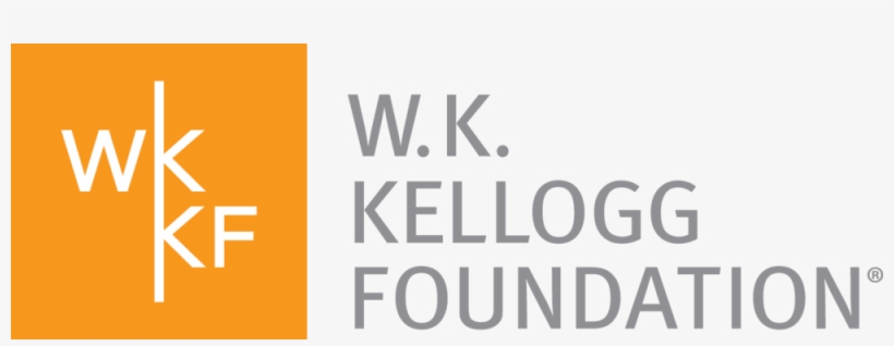 Wkkf Logo Cmyk Square-wordmark Ppt - Wk Kellogg Foundation Logo, transparent png download