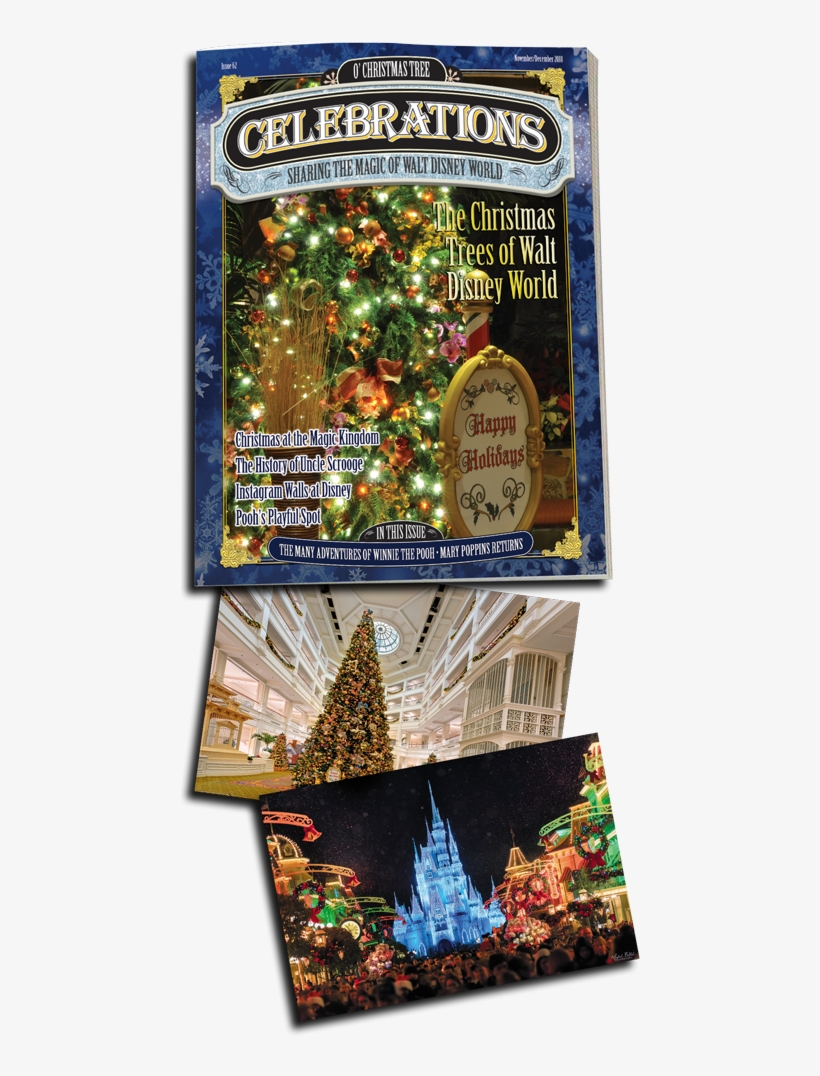 Celebrations Is The Magazine That All Disney Fans Have - Disney Magazine, transparent png download
