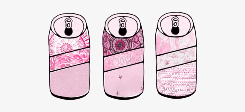 Tumblr Transparents Pink Collage - Arizona Bebida Dibujo, transparent png download