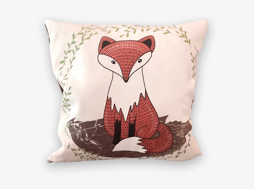 Available In 5 Sizes - Art Print: Girl's Cute Little Fox Illustration, transparent png download