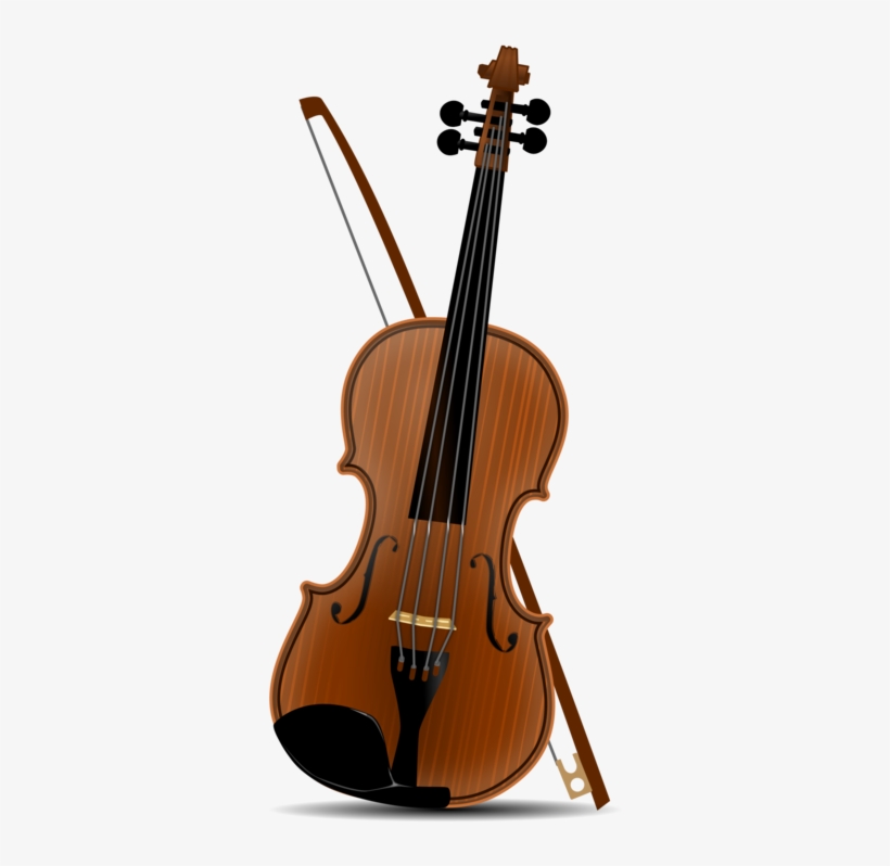 Violin Bow Musical Instruments Download - Violin Clip Art Png, transparent png download